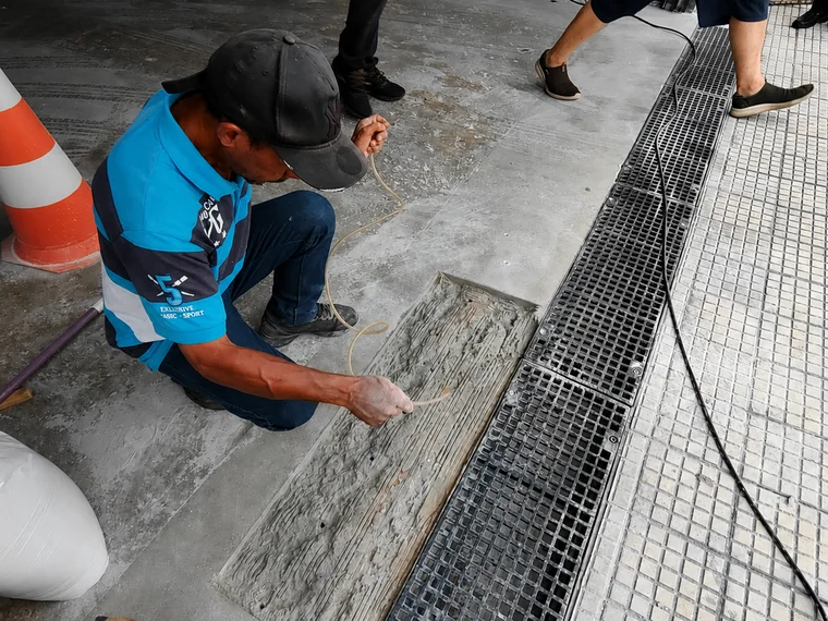 Drenagem e pavimento, obra executada pela Zgrada Engenharia